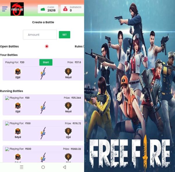 free fire source code